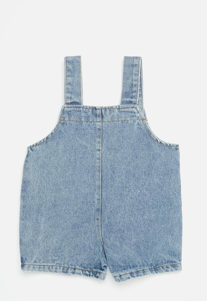 Pop Candy - Denim dungaree - stonewash