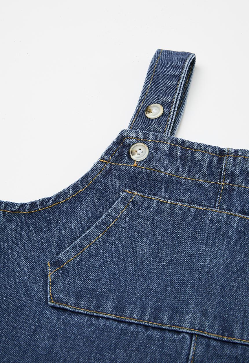 Pop Candy - Denim dungaree - indigo blue