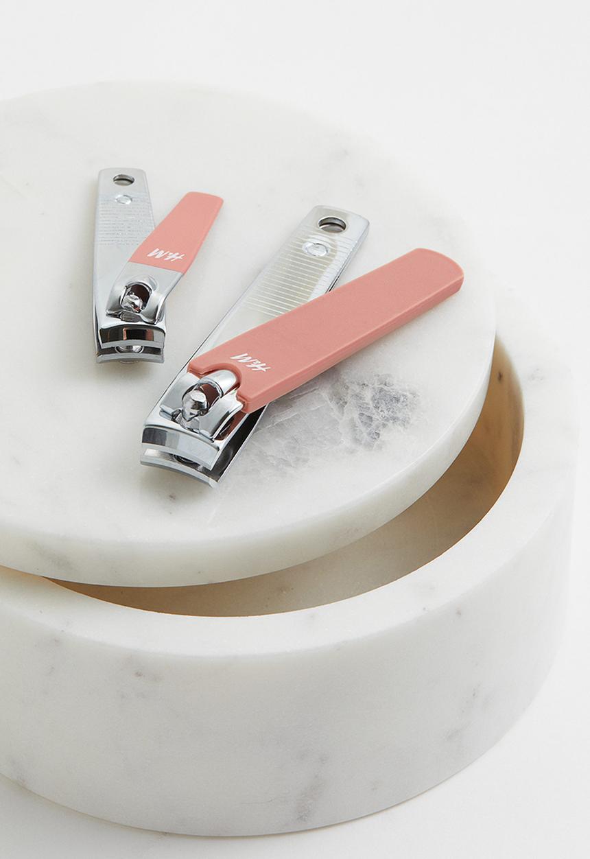 H&M - Nail clippers - light pink