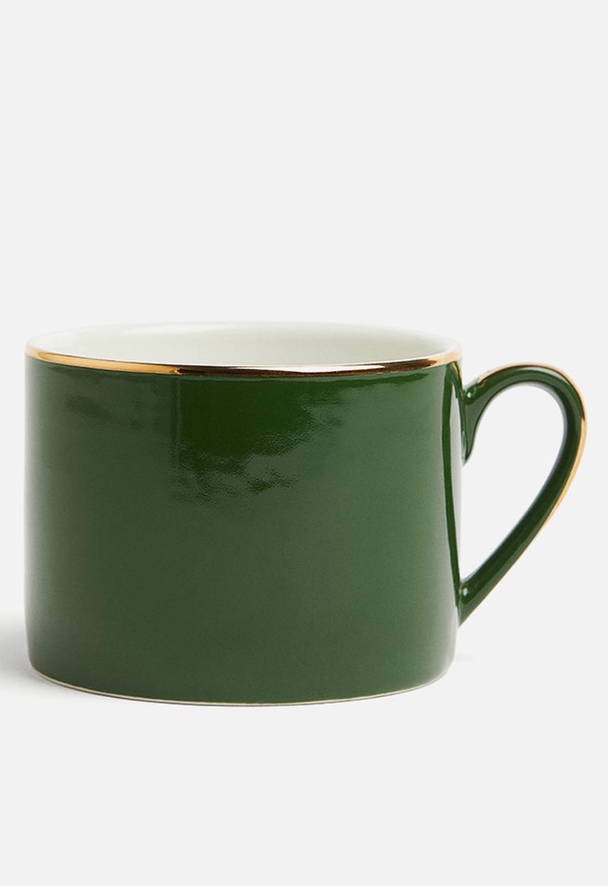H&M - Porcelain cup - green