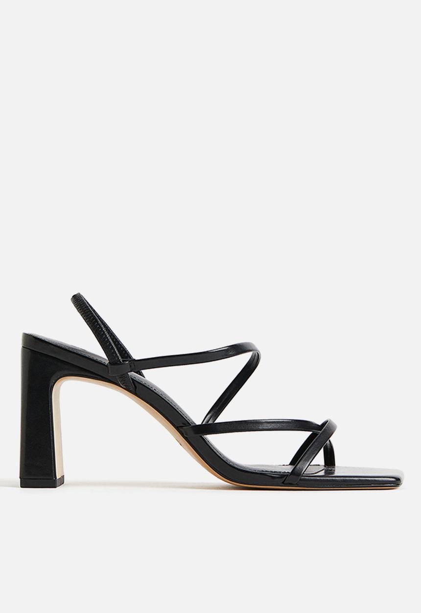 H&M - Block-heeled sandals - black