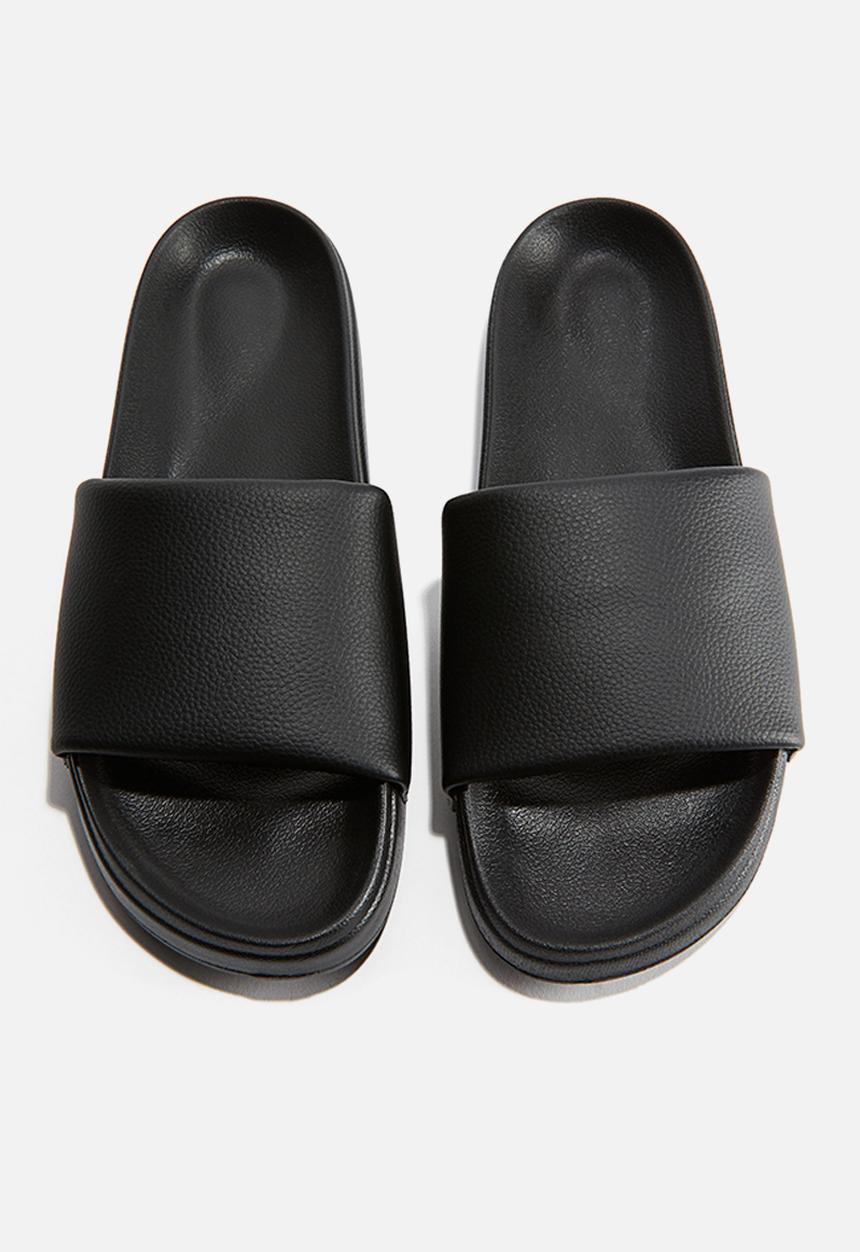H&M - Pool slides - black