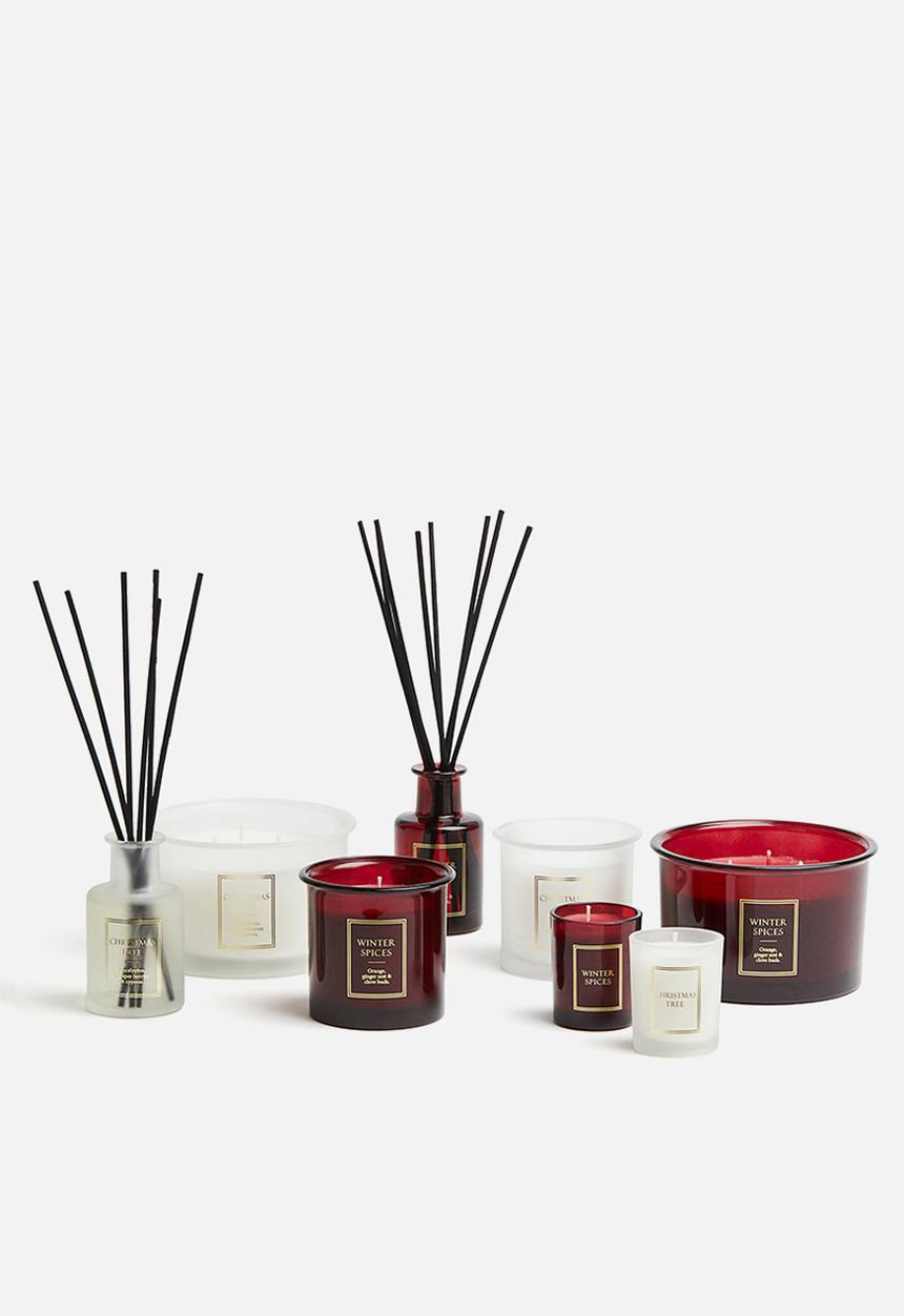 H&M - Scented candle - dark red winter spices