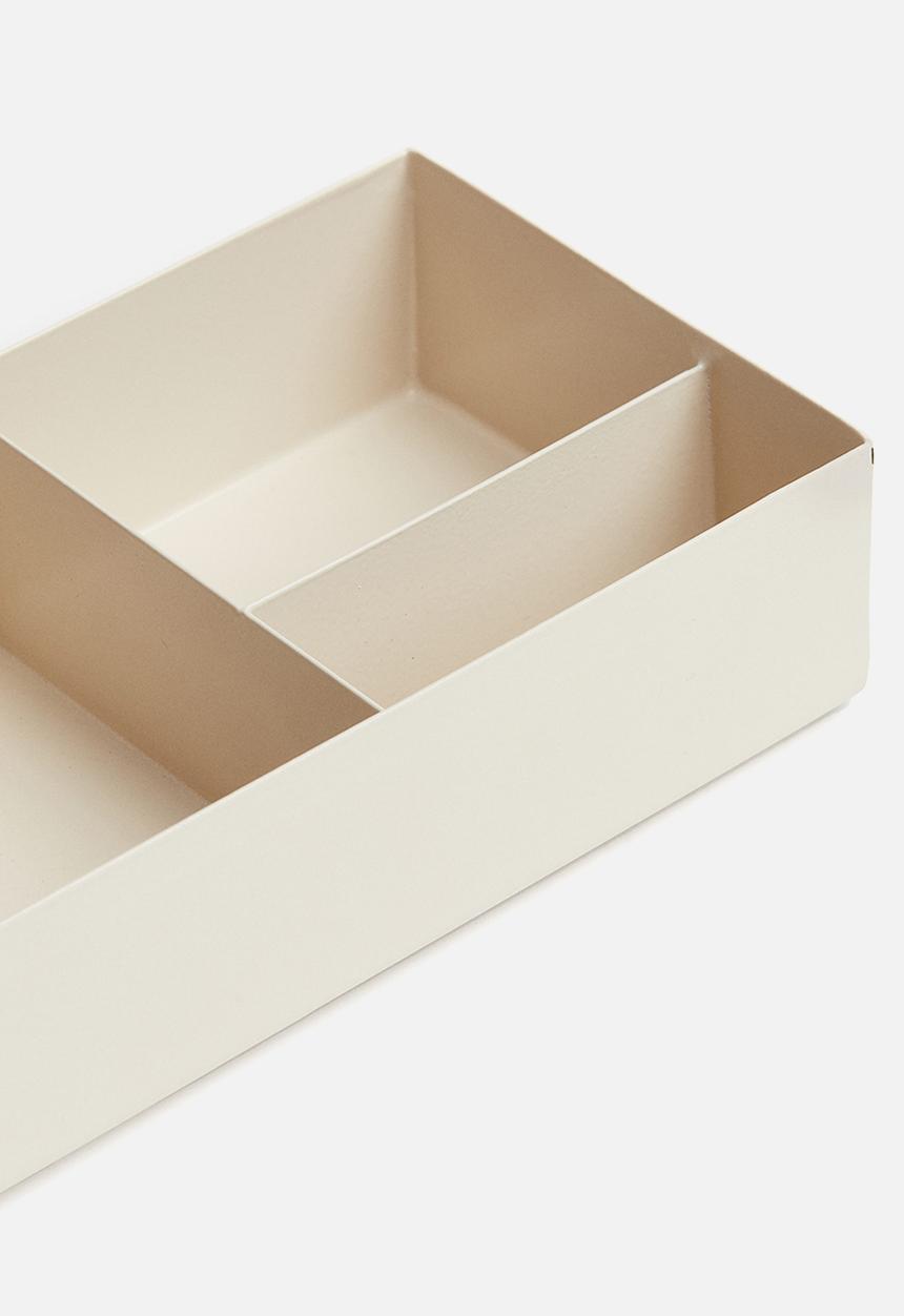 H&M - Metal tray - light beige