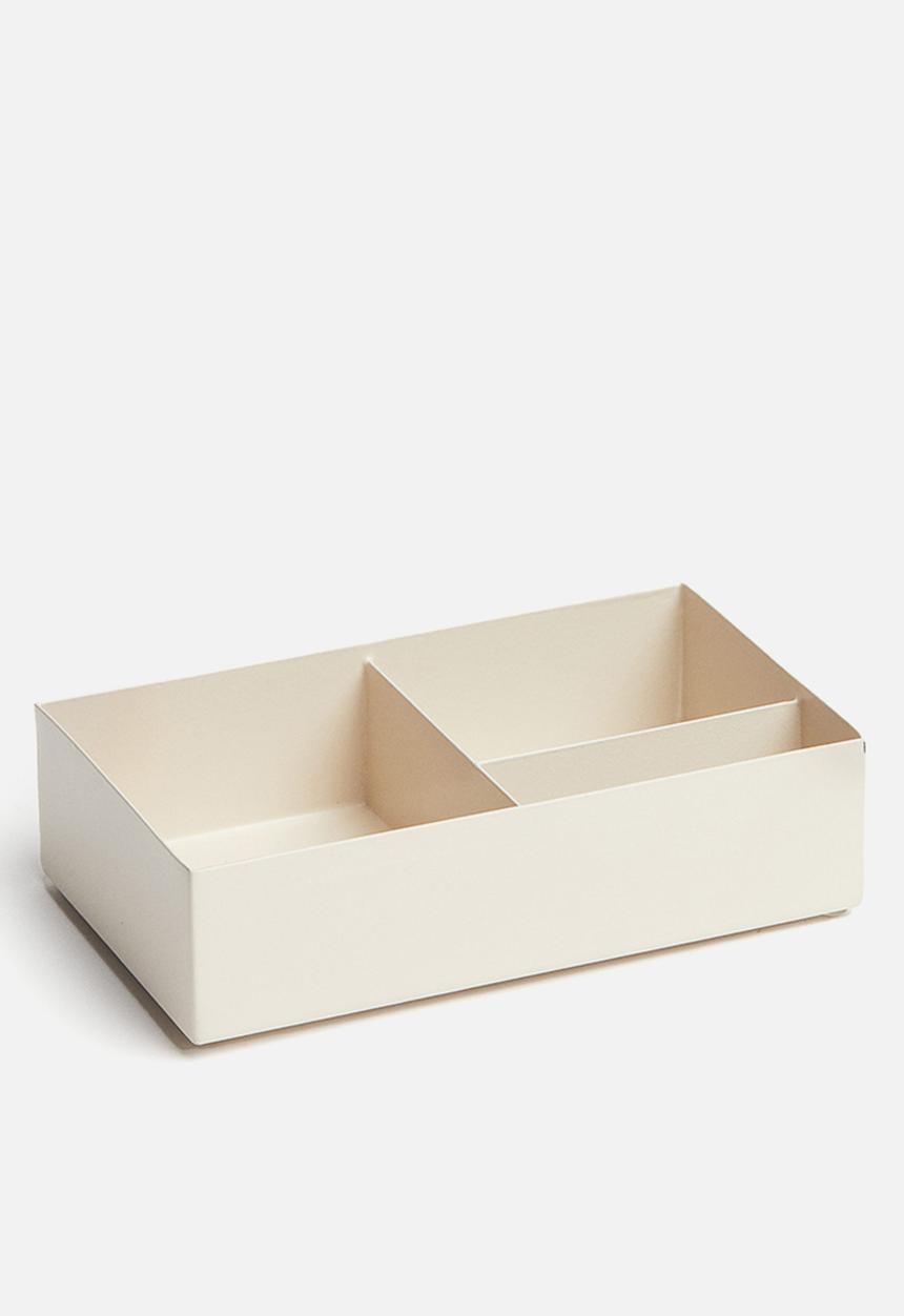 H&M - Metal tray - light beige