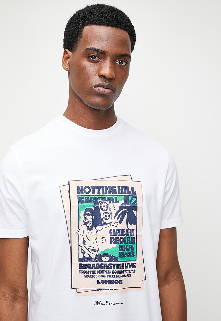 Ben Sherman - Carnival Tee-Shirt - White