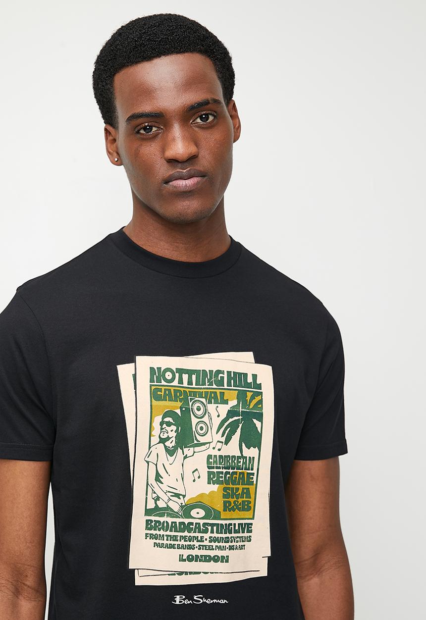 Ben Sherman - Carnival Tee-Shirt - Black