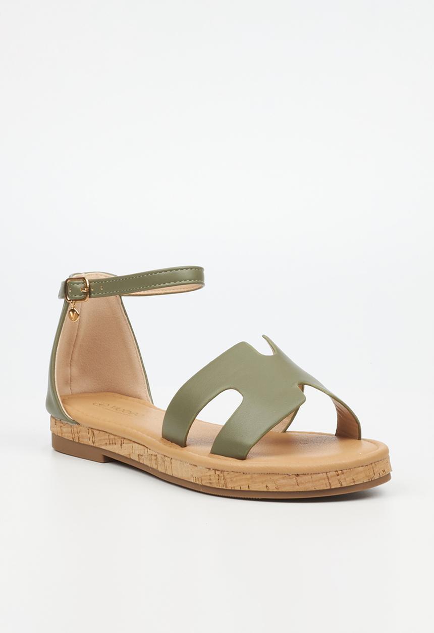 Viabeach - Shiraz 1 ankle strap - khaki