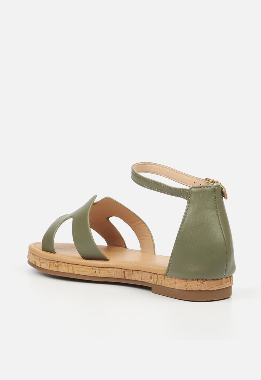 Viabeach - Shiraz 1 ankle strap - khaki