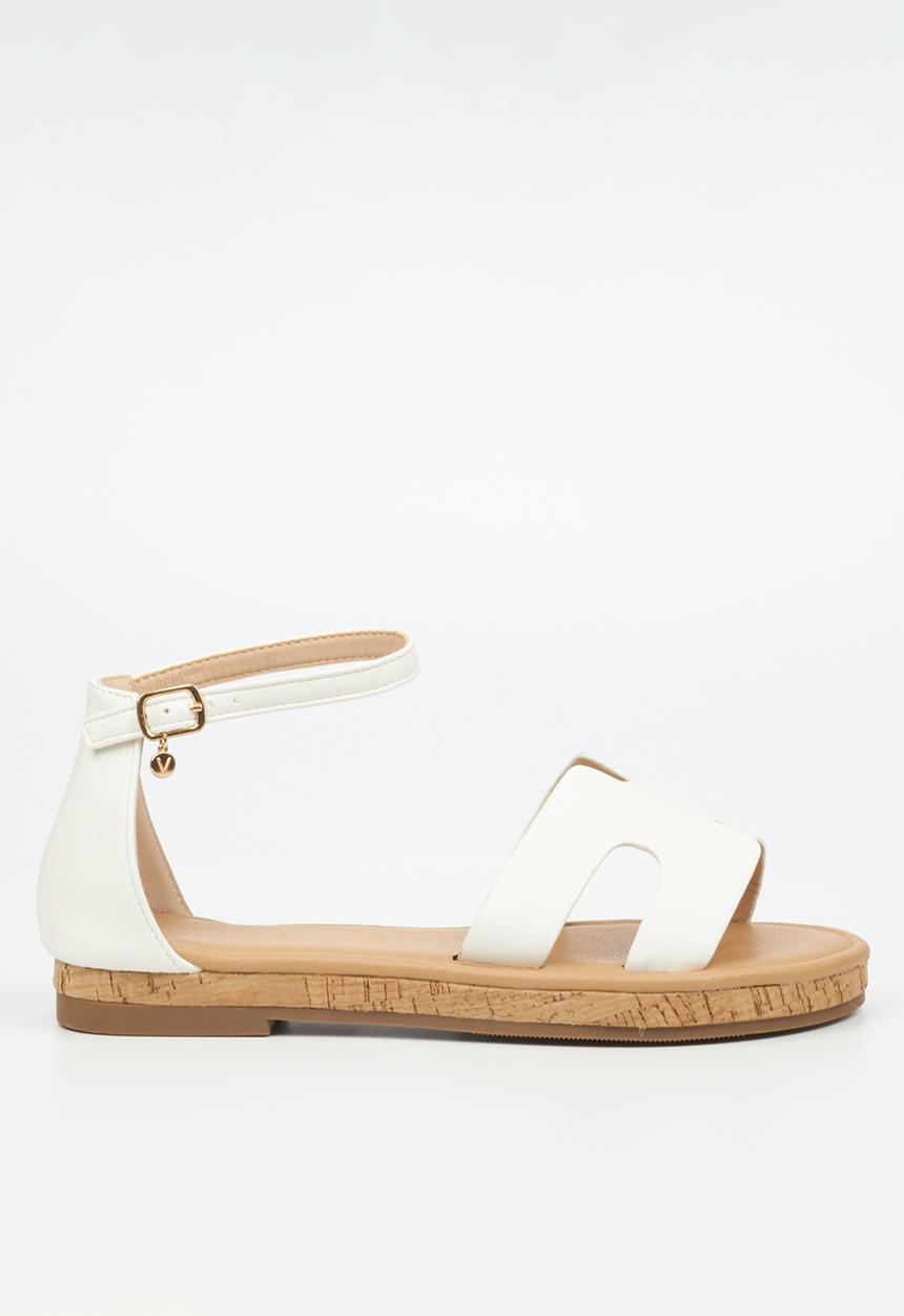 Viabeach - Shiraz 1 ankle strap - white