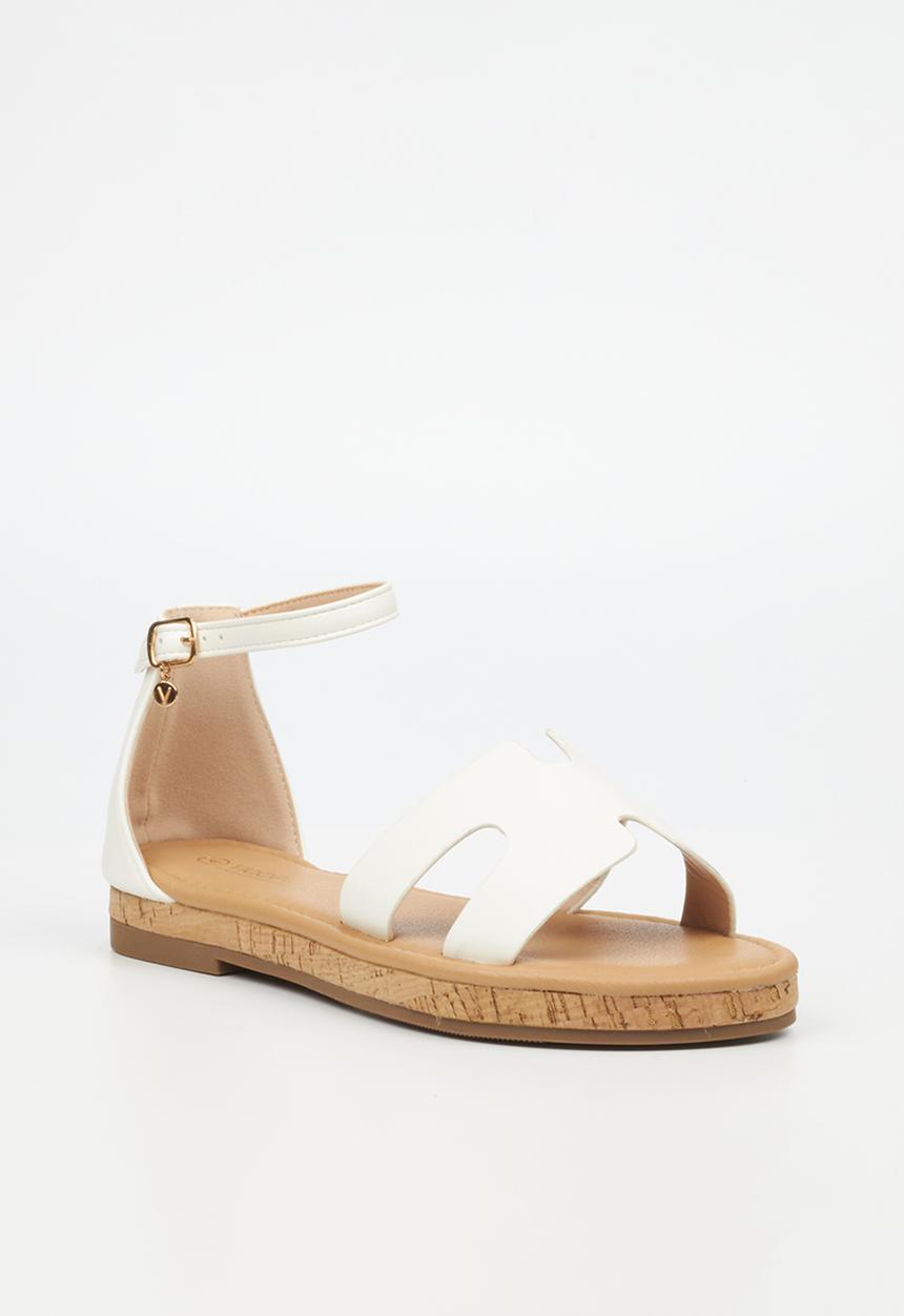 Viabeach - Shiraz 1 ankle strap - white