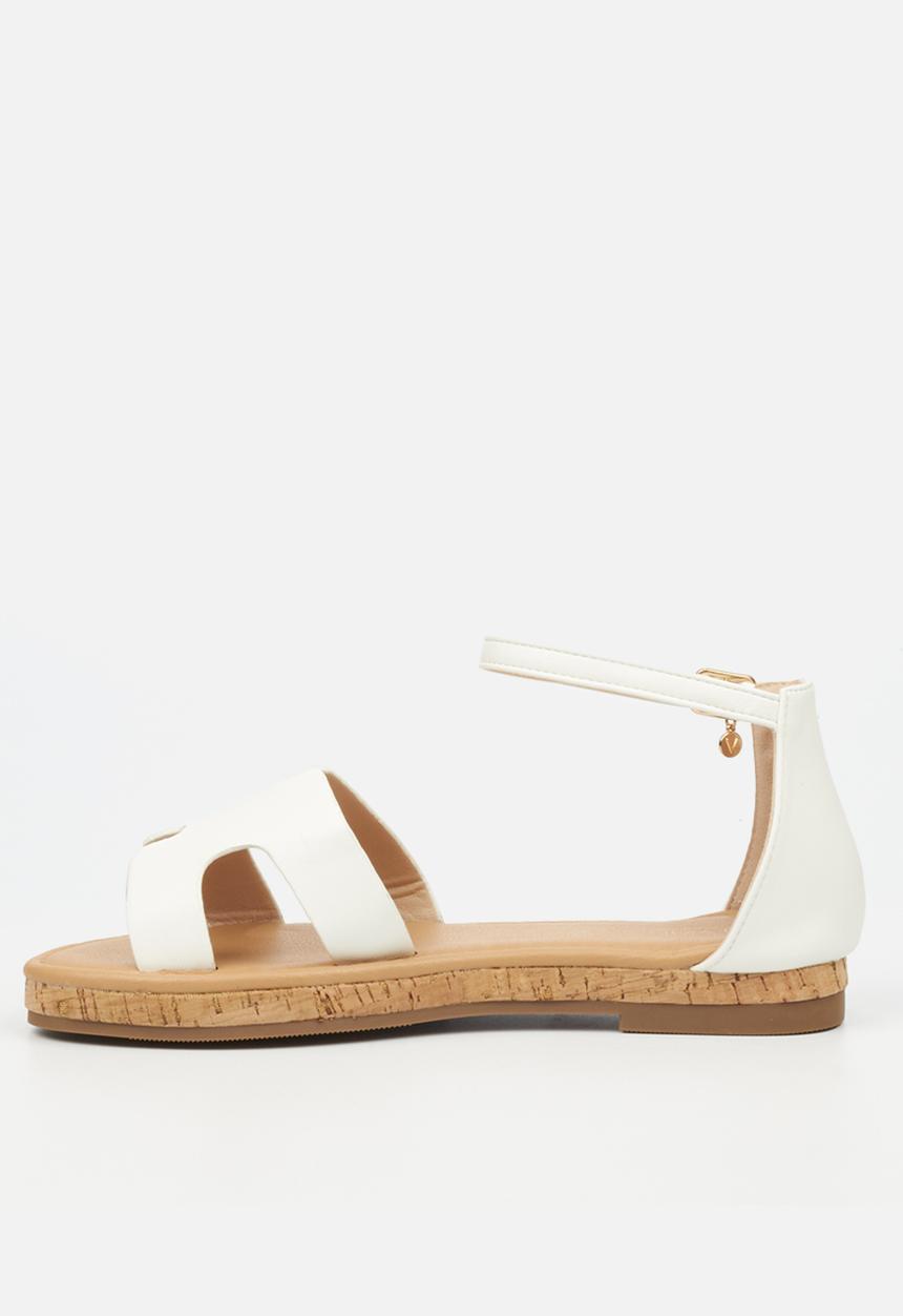 Viabeach - Shiraz 1 ankle strap - white