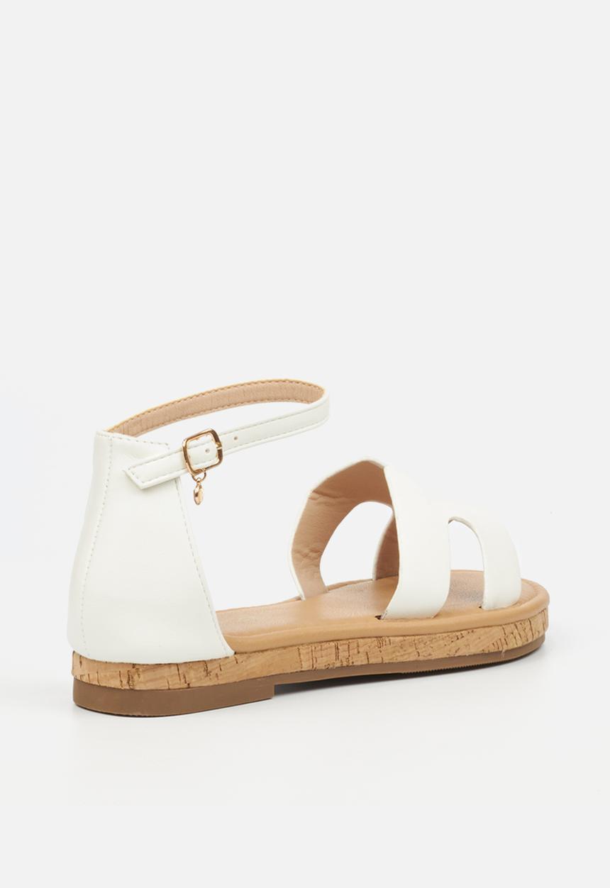 Viabeach - Shiraz 1 ankle strap - white