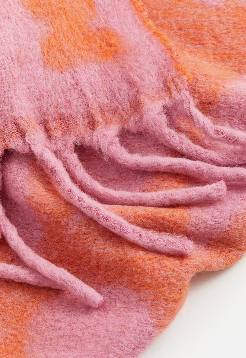 H&M - Floral blanket - pink floral