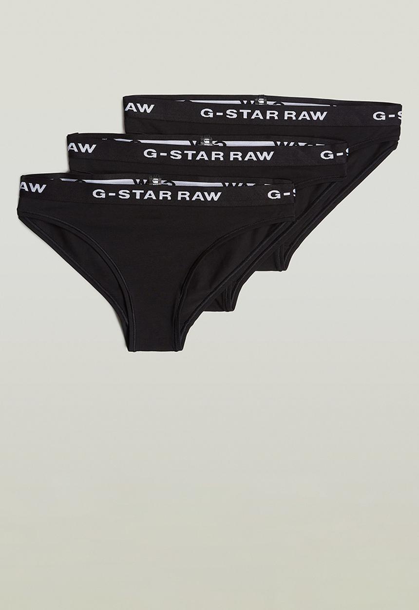 G-STAR - Brief Wmn 3 Pack - Black