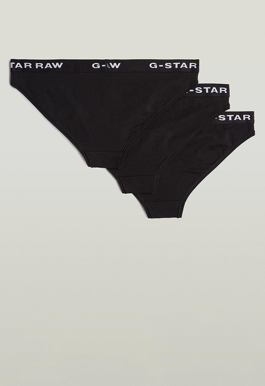 G-STAR - Brief Wmn 3 Pack - Black