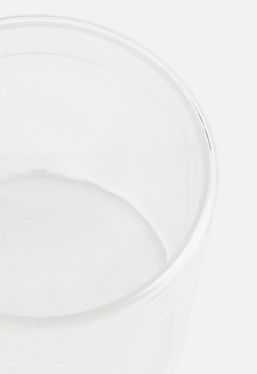 H&M - Small glass box with a lid - clear glass