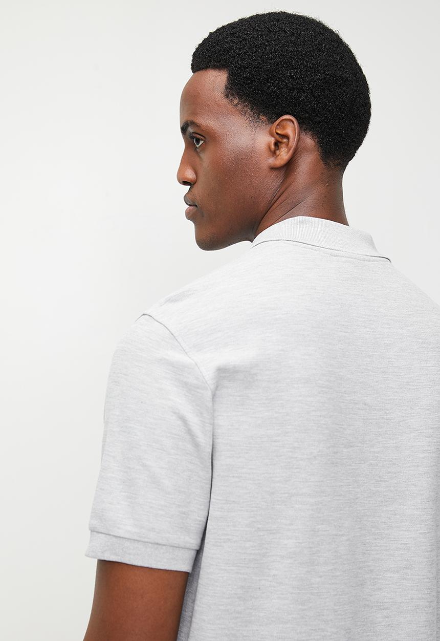MANGO - Polo shirt rea - medium gray