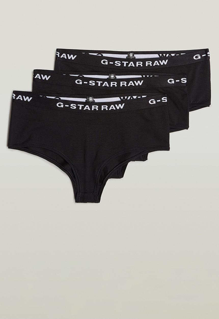G-STAR - Hipster Wmn 3 Pack - Black