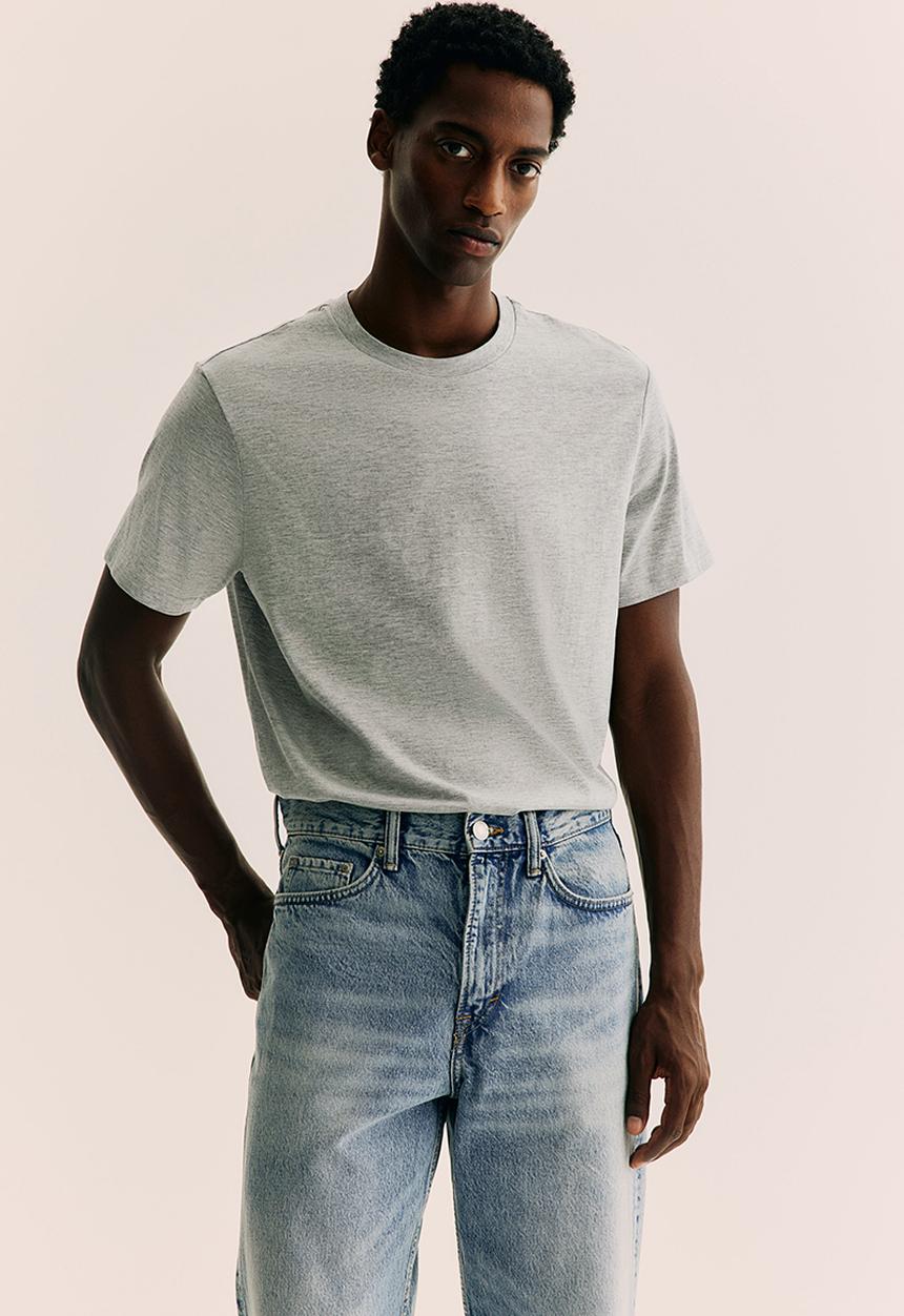 H&M - Regular fit t-shirt - grey