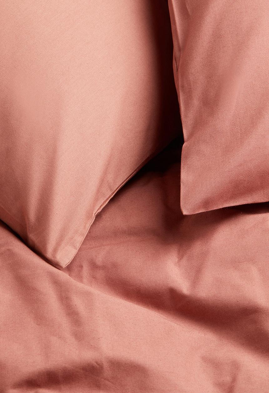 H&M - Cotton double/king duvet cover set - orange