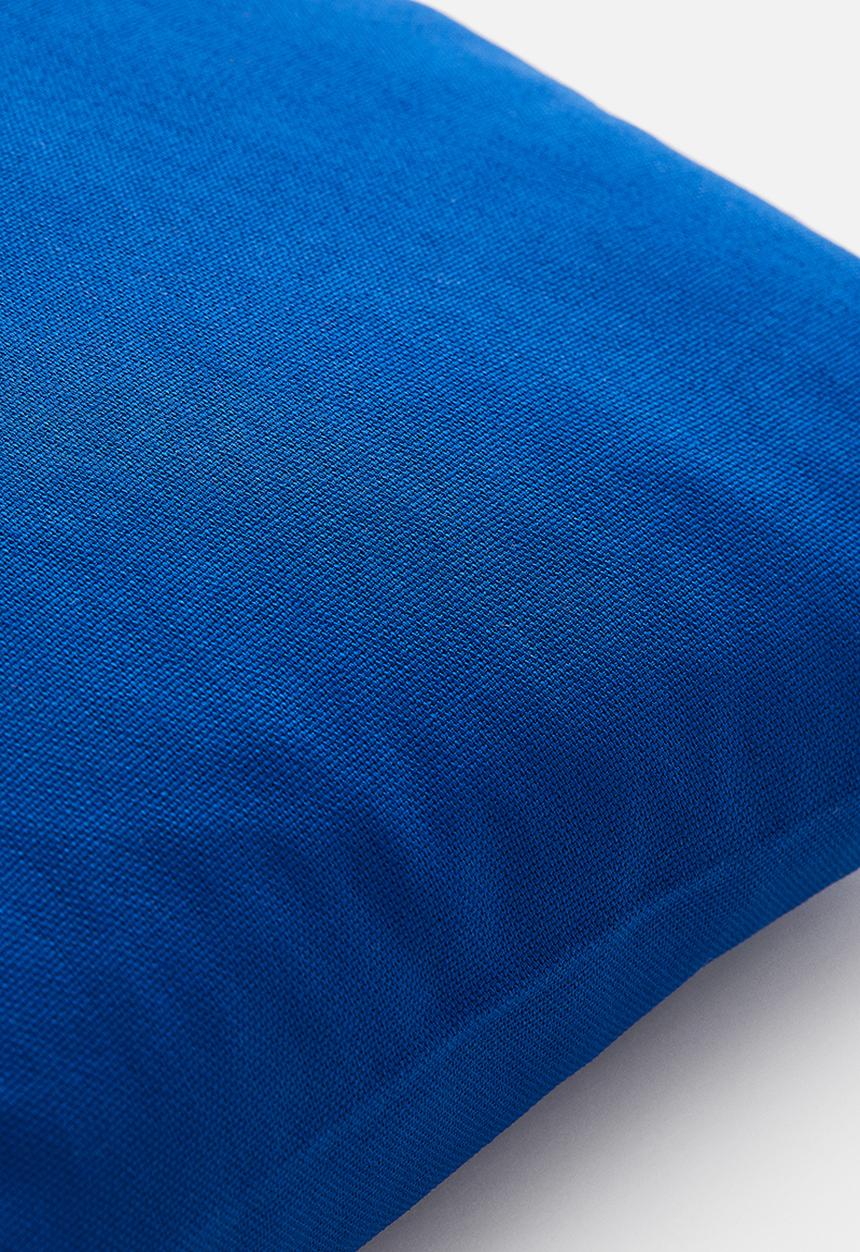 H&M - Cotton canvas cushion cover - blue