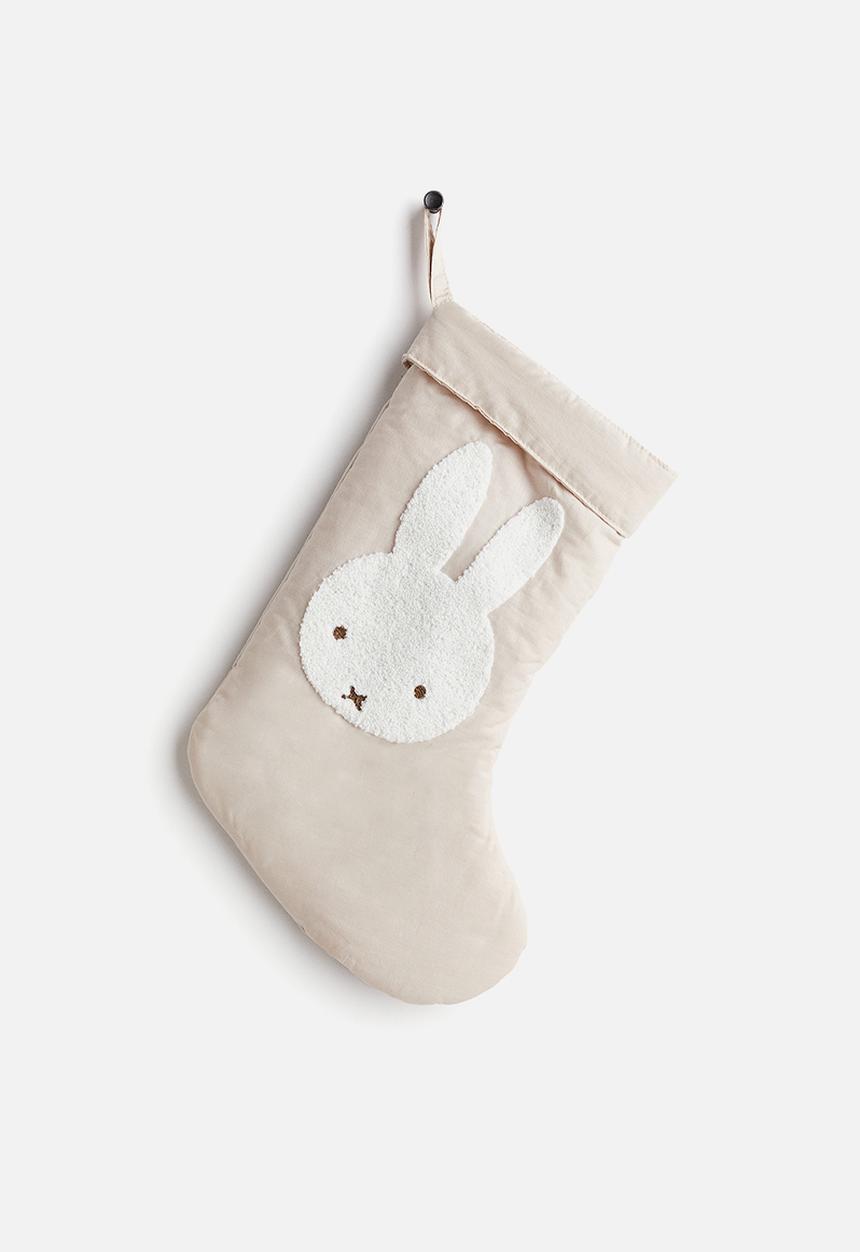 H&M - Christmas stocking - light greige 