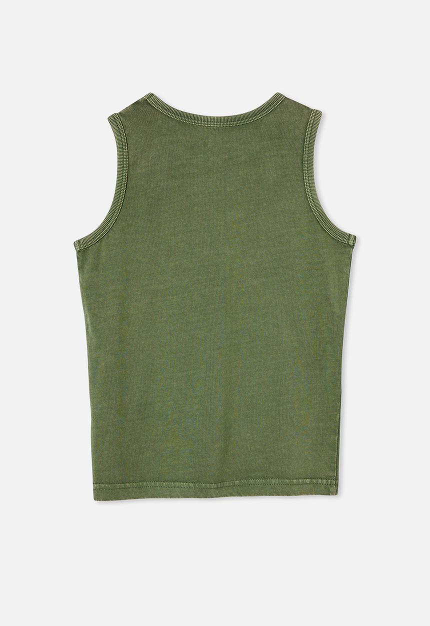 Cotton On - The essential tank - swag green wash