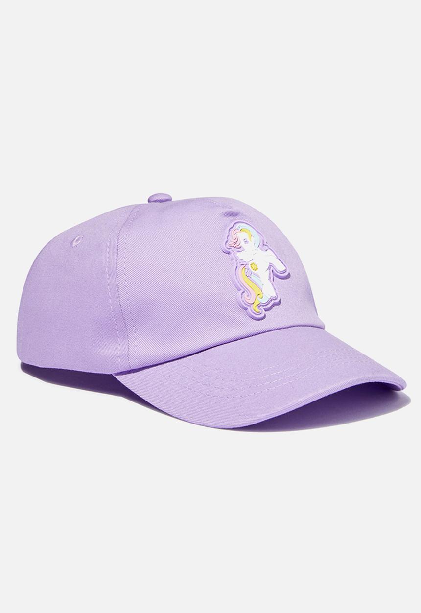 Cotton On - Kids licensed cap - lcn has my little pony/lilac drop badge