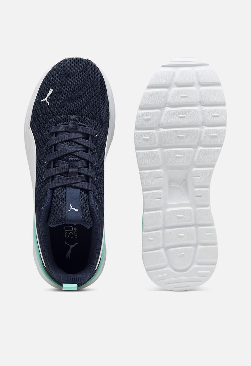 PUMA - Anzarun Lite Jr - Club Navy-Puma White-Mint