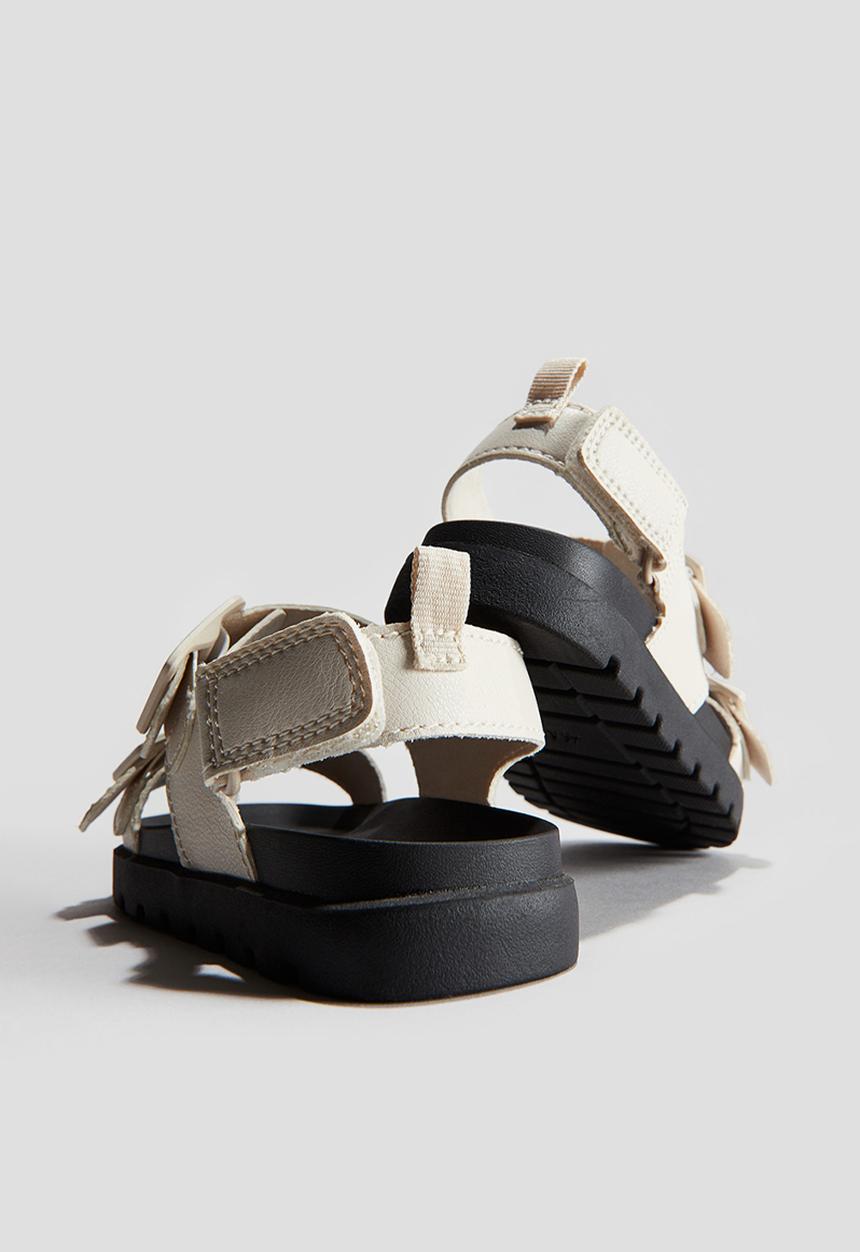 H&M - Strappy sandals - light beige