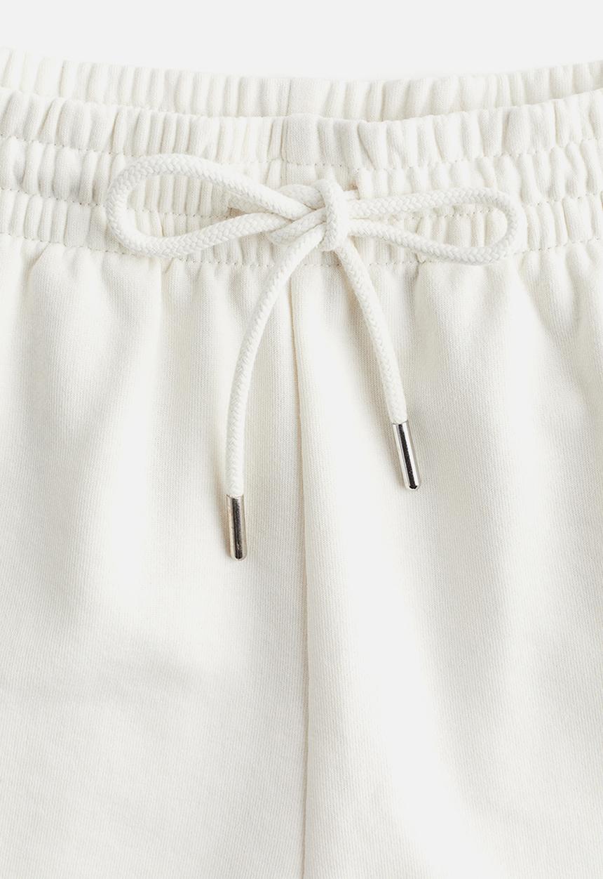 H&M - Sweatshirt shorts - white