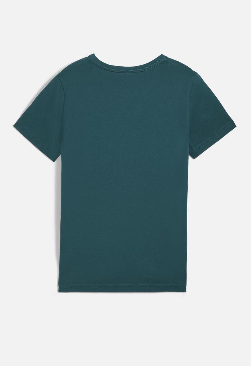 PUMA - Ess Logo Tee B - Cold Green