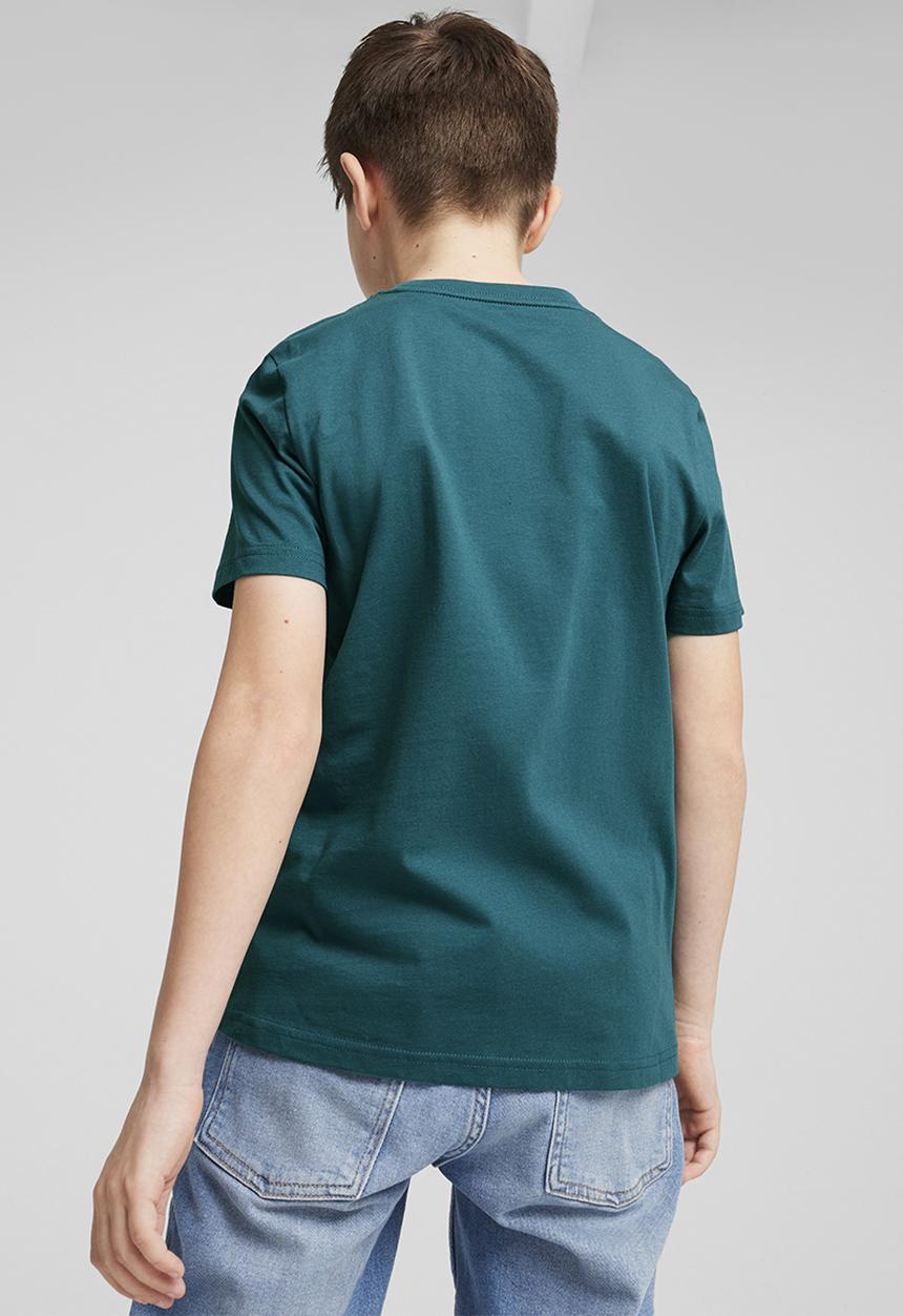 PUMA - Ess Logo Tee B - Cold Green