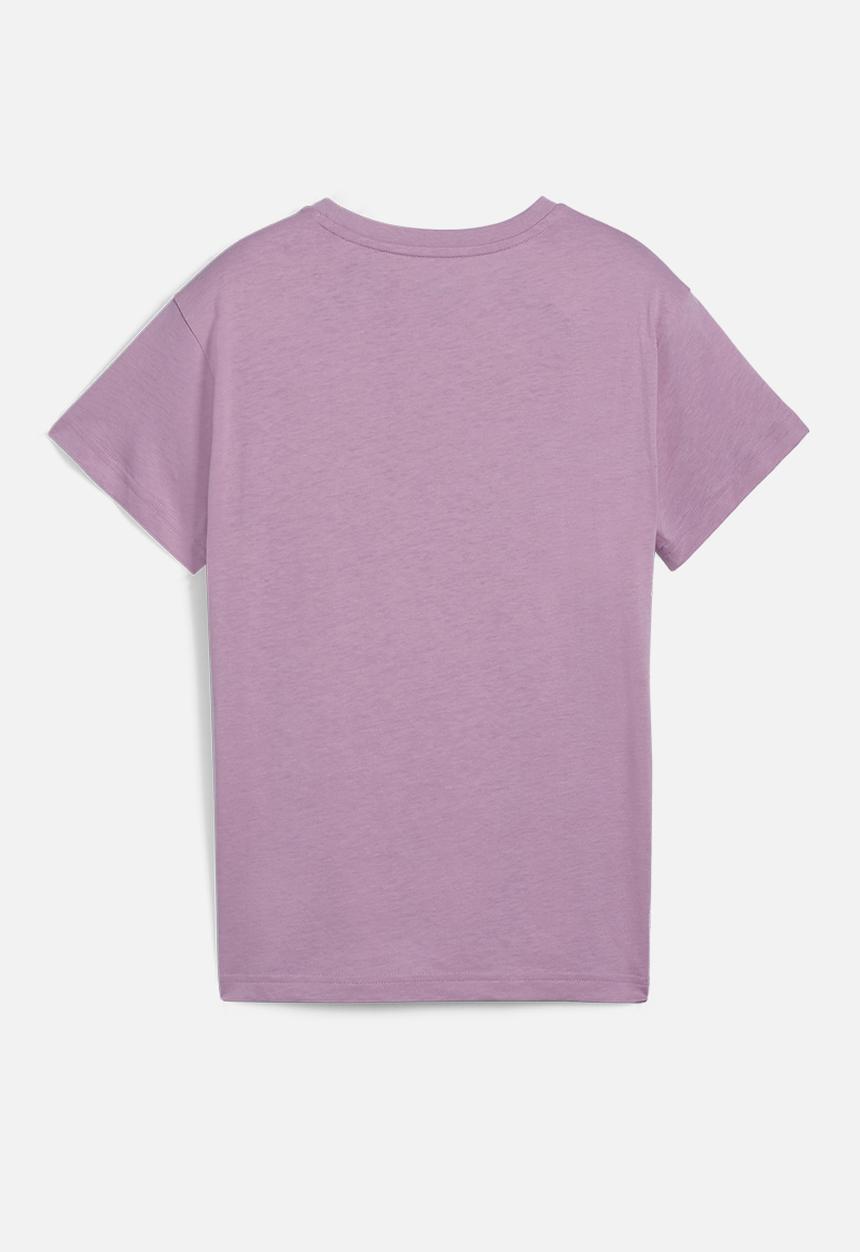 PUMA - Ess+ Graphic Tee G - Mauved Out