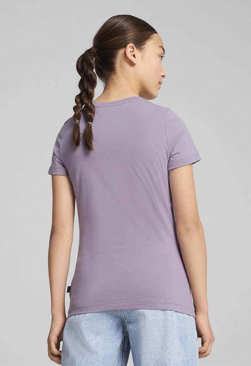 PUMA - Ess Logo Tee G - Pale Plum