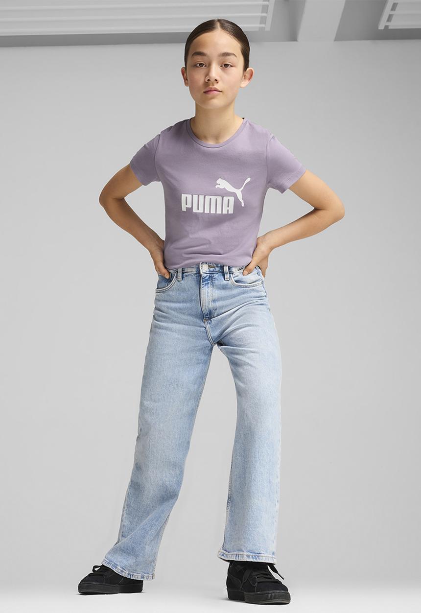 PUMA - Ess Logo Tee G - Pale Plum