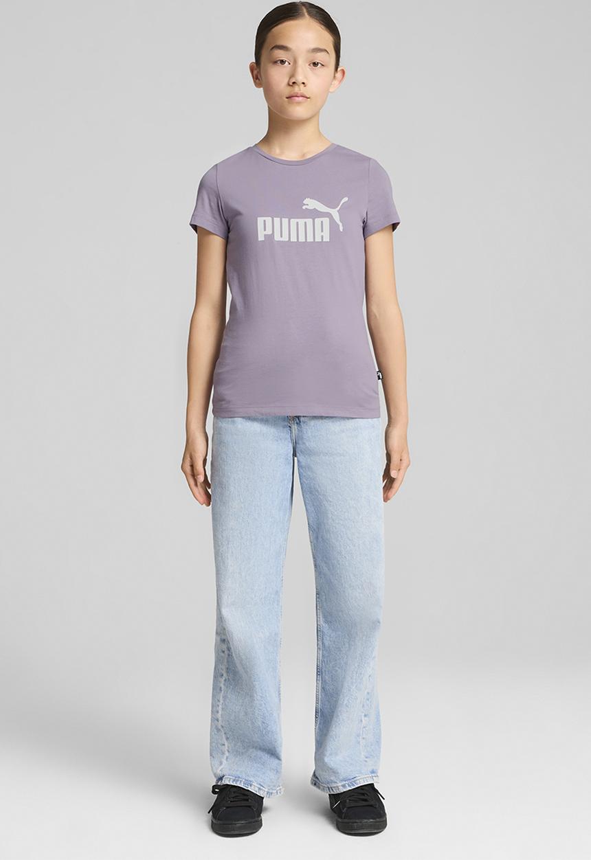 PUMA - Ess Logo Tee G - Pale Plum