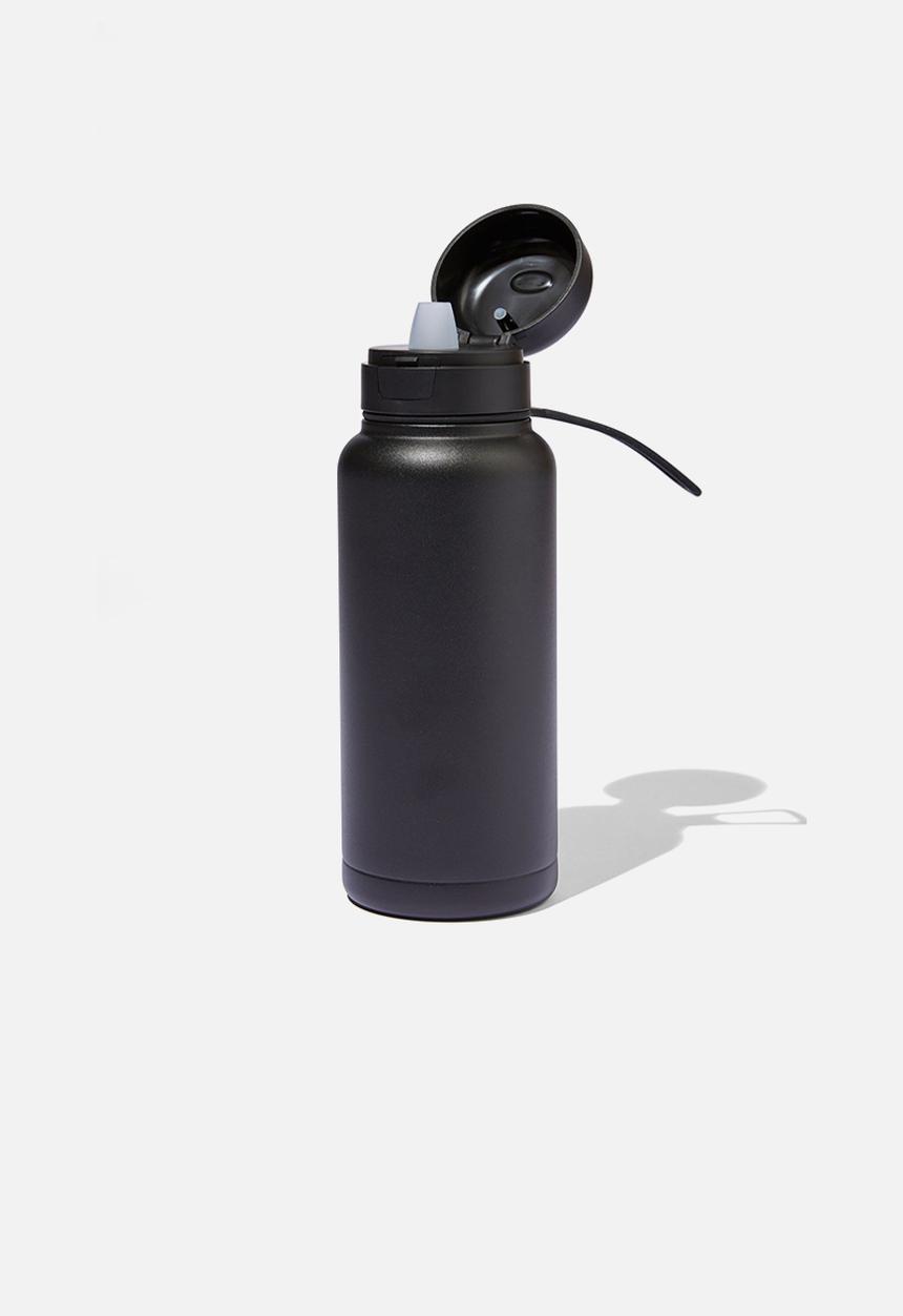Typo - Grab And Go Drink Bottle 1L - Black