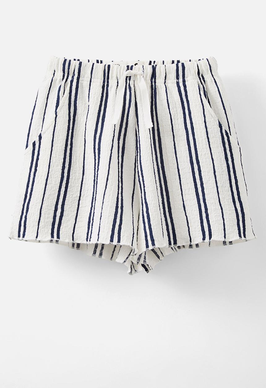 Cotton On - Hallie short - in the navy/stripe