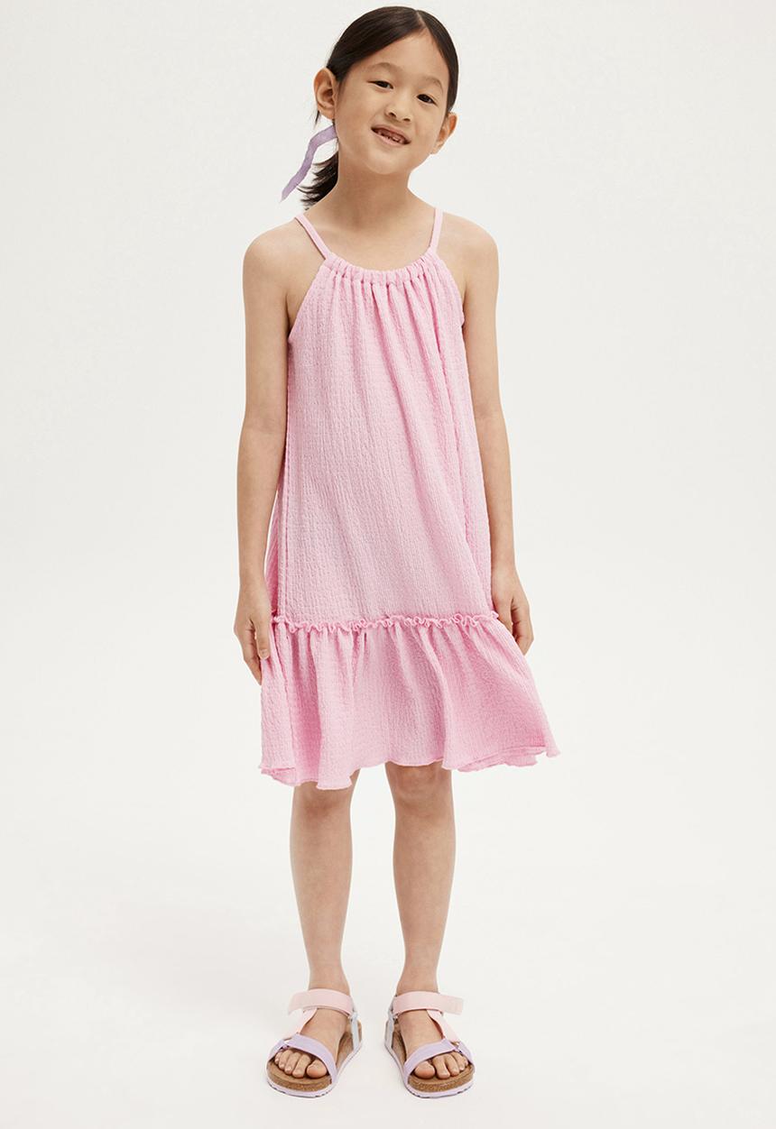 Cotton On - Hallie tiered dress - cali pink