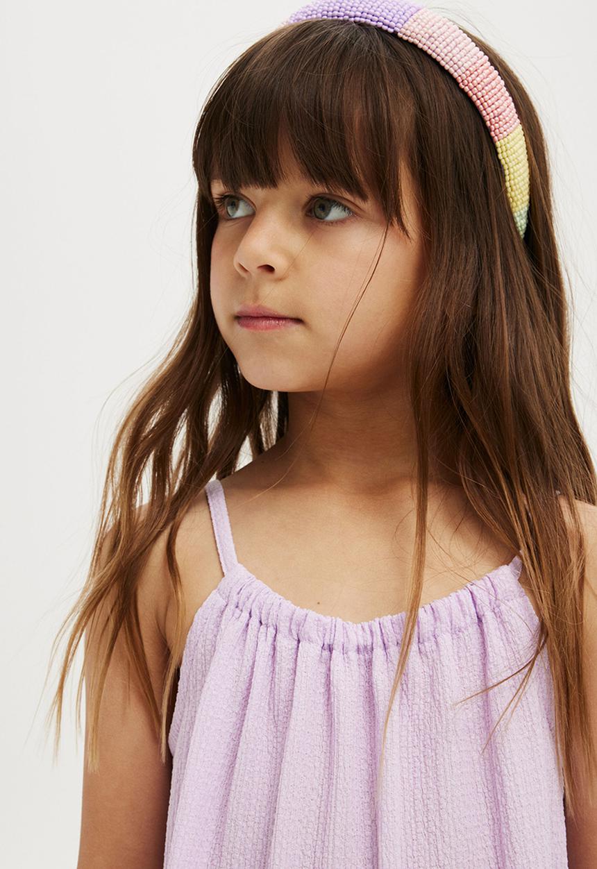 Cotton On - Hallie tiered dress - lilac drop