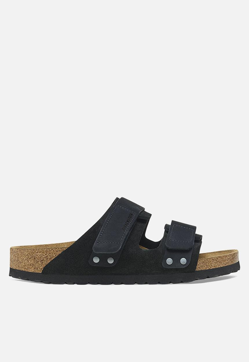 Birkenstock - Uji suede narrow - black