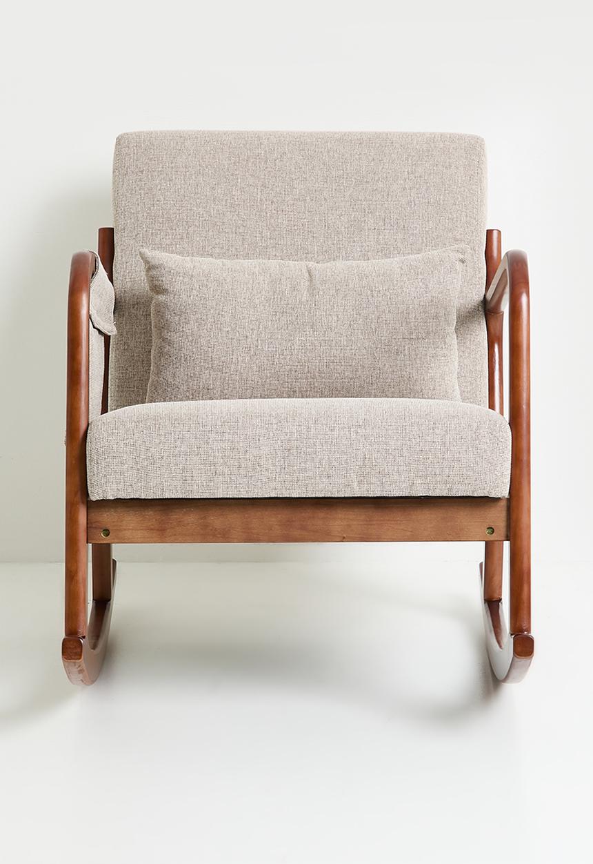 Sixth Floor - Kiro rocking chair - Grey