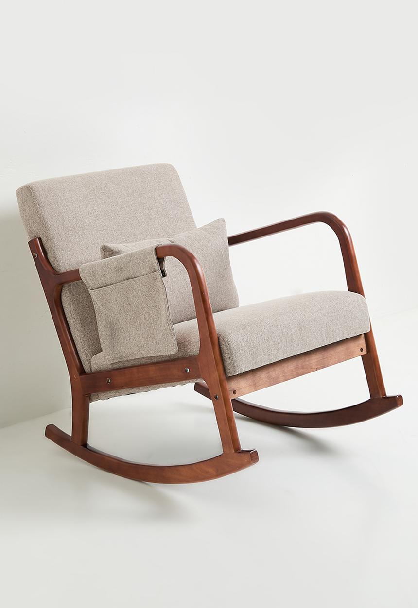 Sixth Floor - Kiro rocking chair - Grey