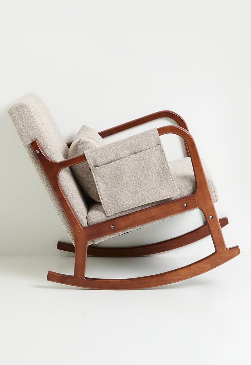 Sixth Floor - Kiro rocking chair - Grey