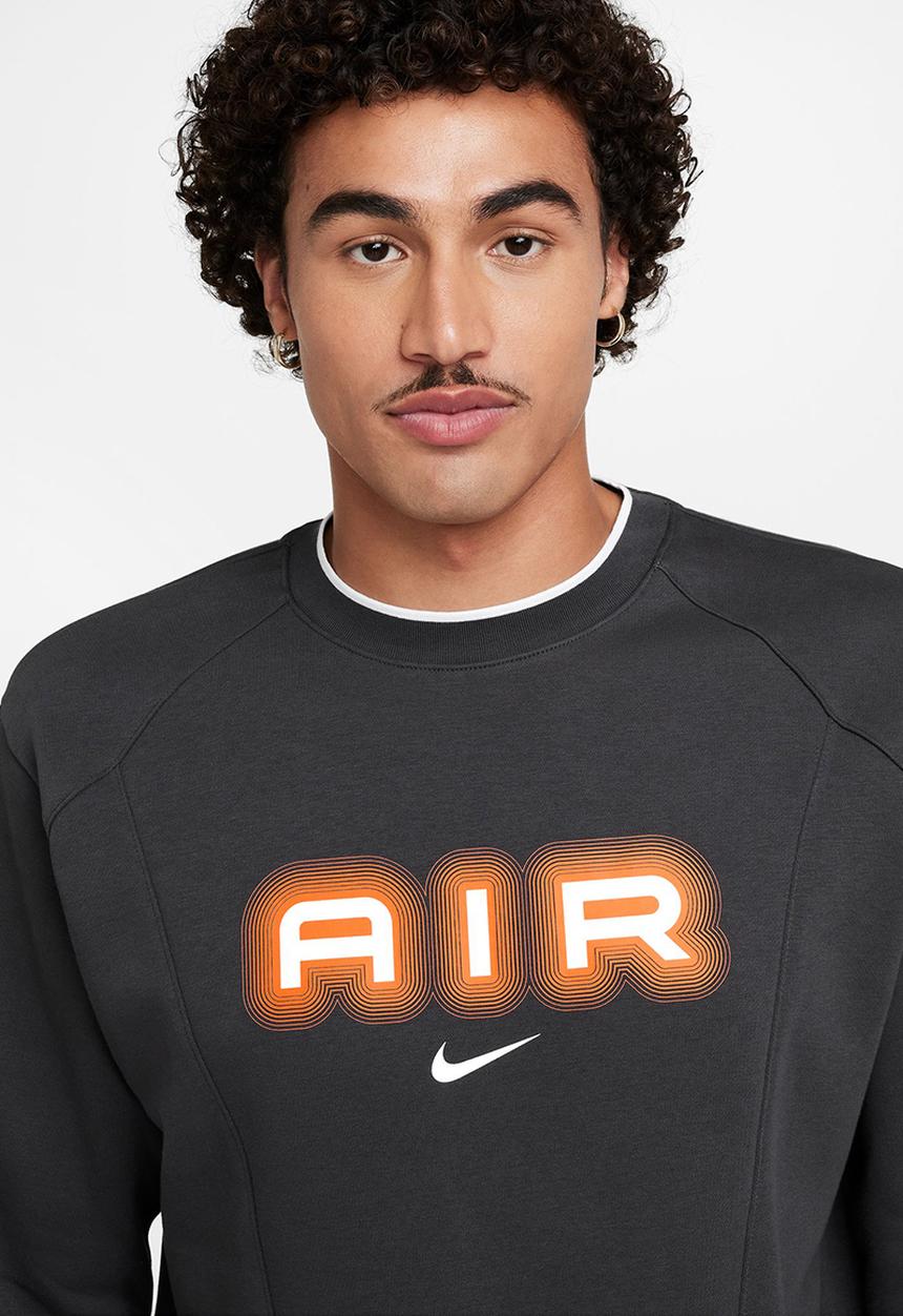 Nike - Nike Men's Sportswear Air Crew - Anthracite
