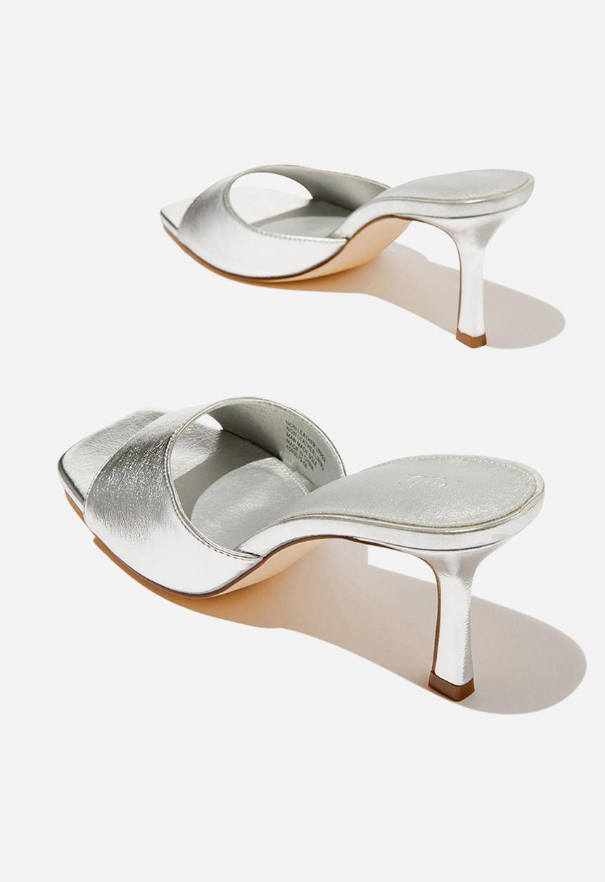 Cotton On - Edie Minimal Mule - Silver Metallic