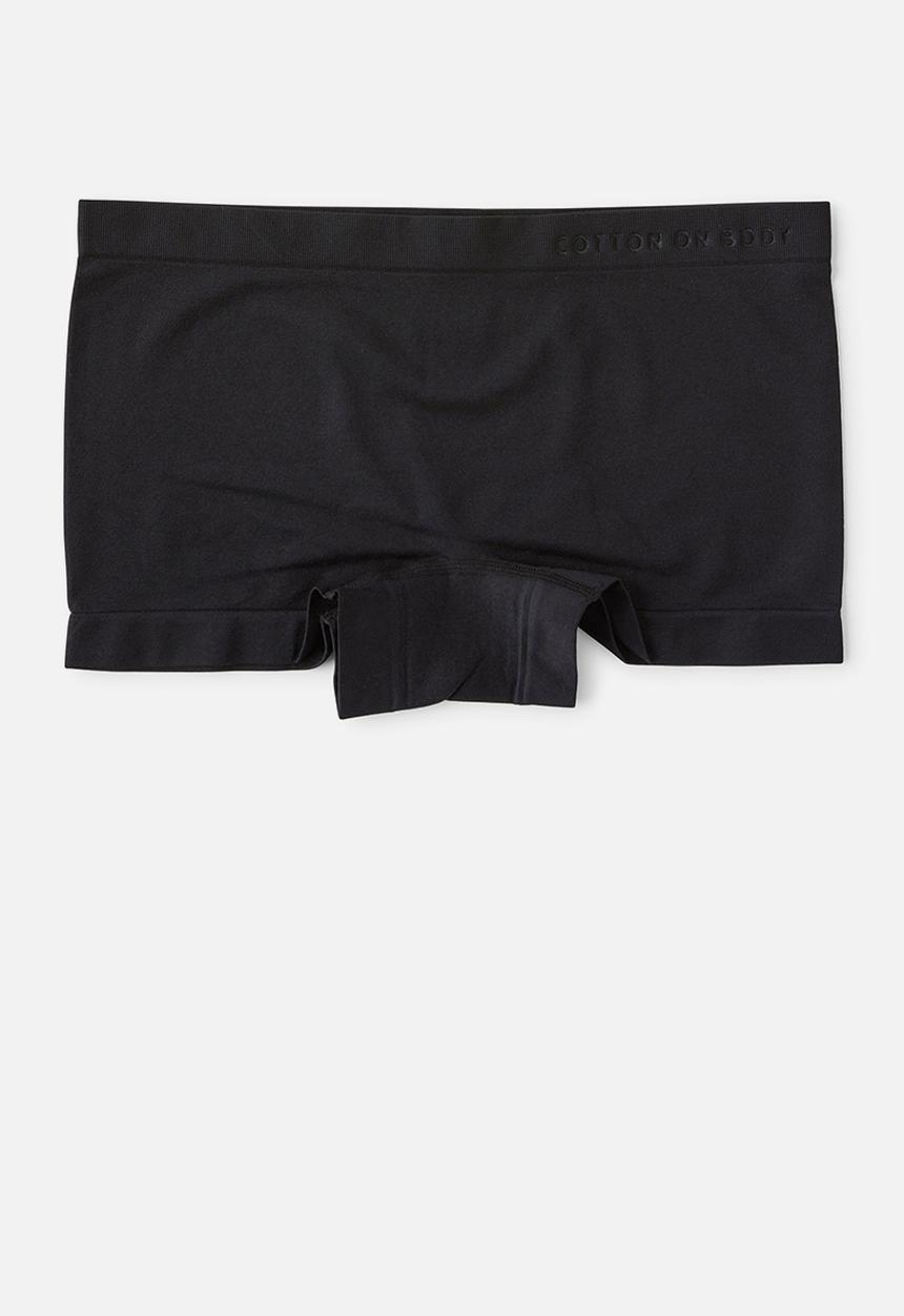 Cotton On - Seamless Light Weight Boyshort Brief 5 Pack - Multi
