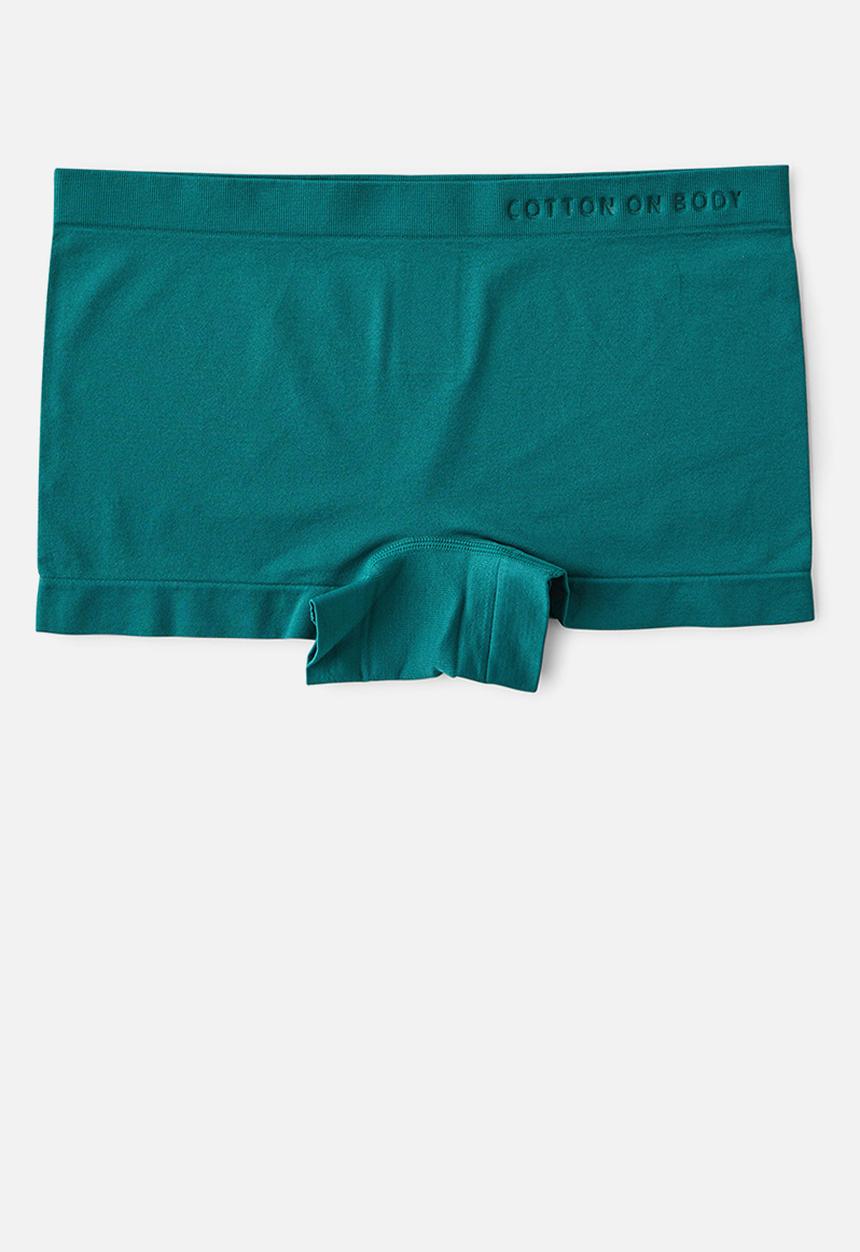 Cotton On - Seamless Light Weight Boyshort Brief 5 Pack - Multi